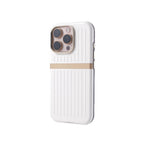 Corrugated Magnetic Leather Phone Case