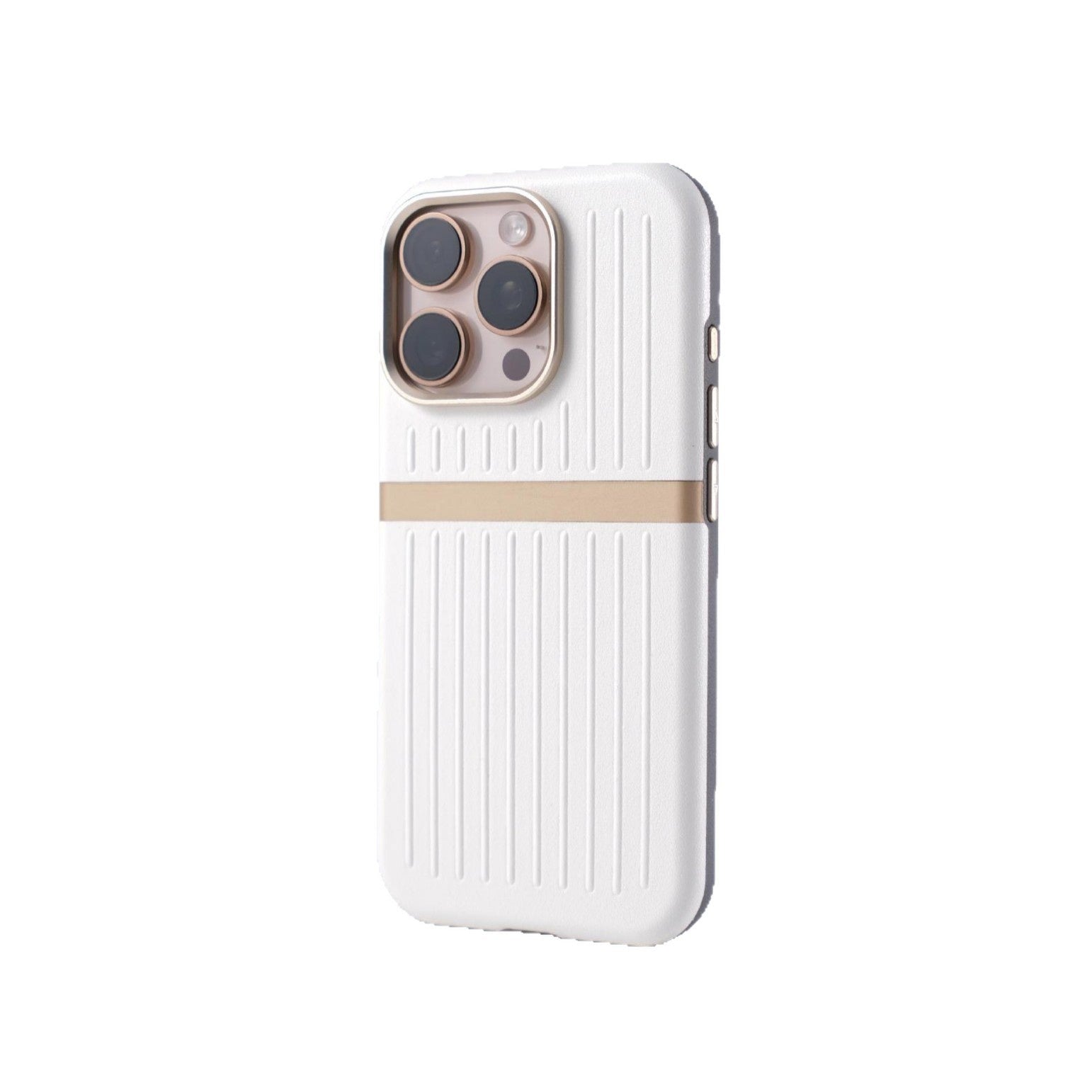 Corrugated Magnetic Leather Phone Case