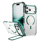 Clear MagSafe Silicone Case with Stand