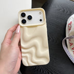 Frosted Water Ripple Soft Case – Minimal, Modern & Chic