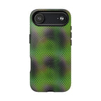Emerald Scales Phone Case - Green Snakeskin Texture Design, Luxury Reptile, Trendy Animal Print, Magsafe