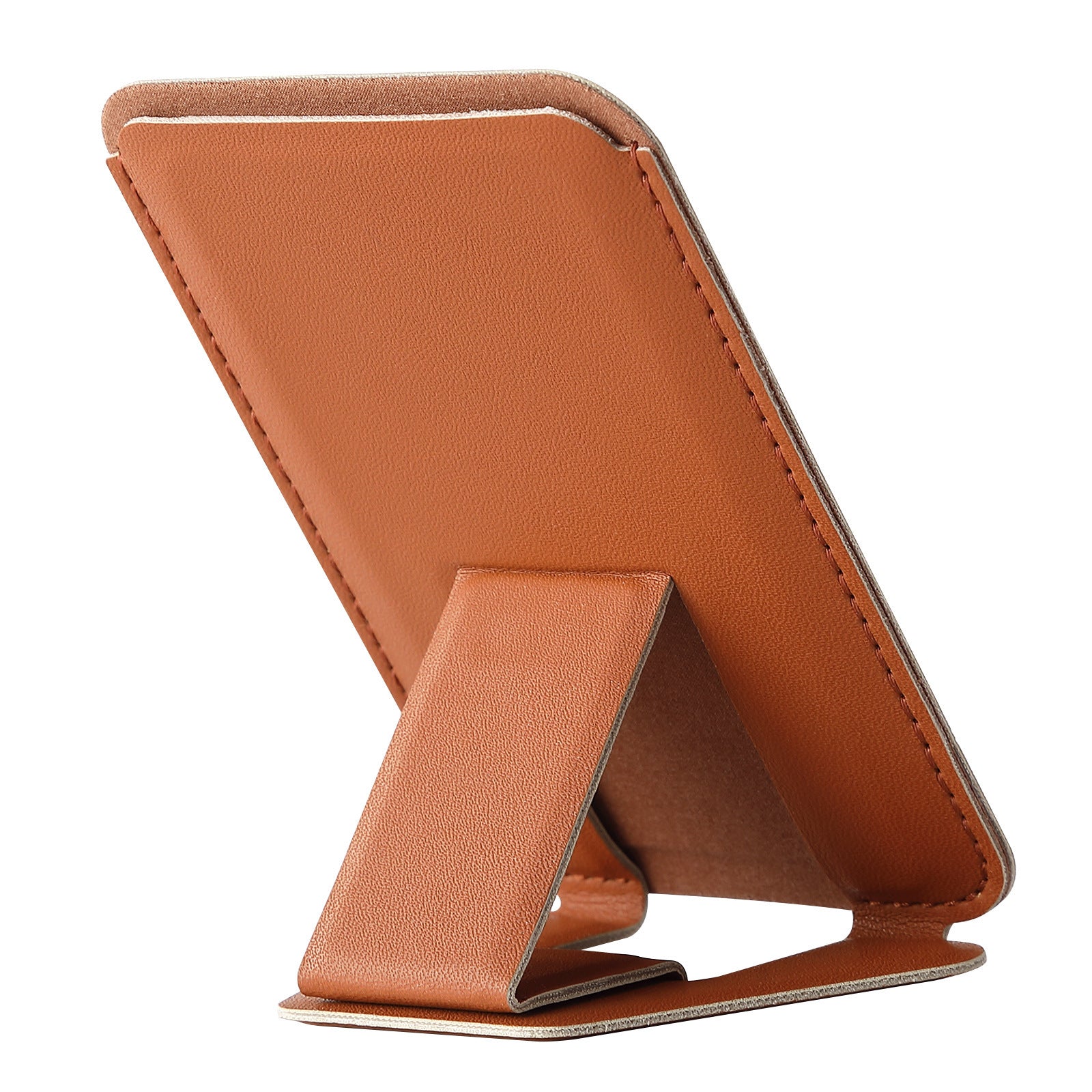 Magnetic Phone Wallet with Built-In Stand – Soft Faux Leather
