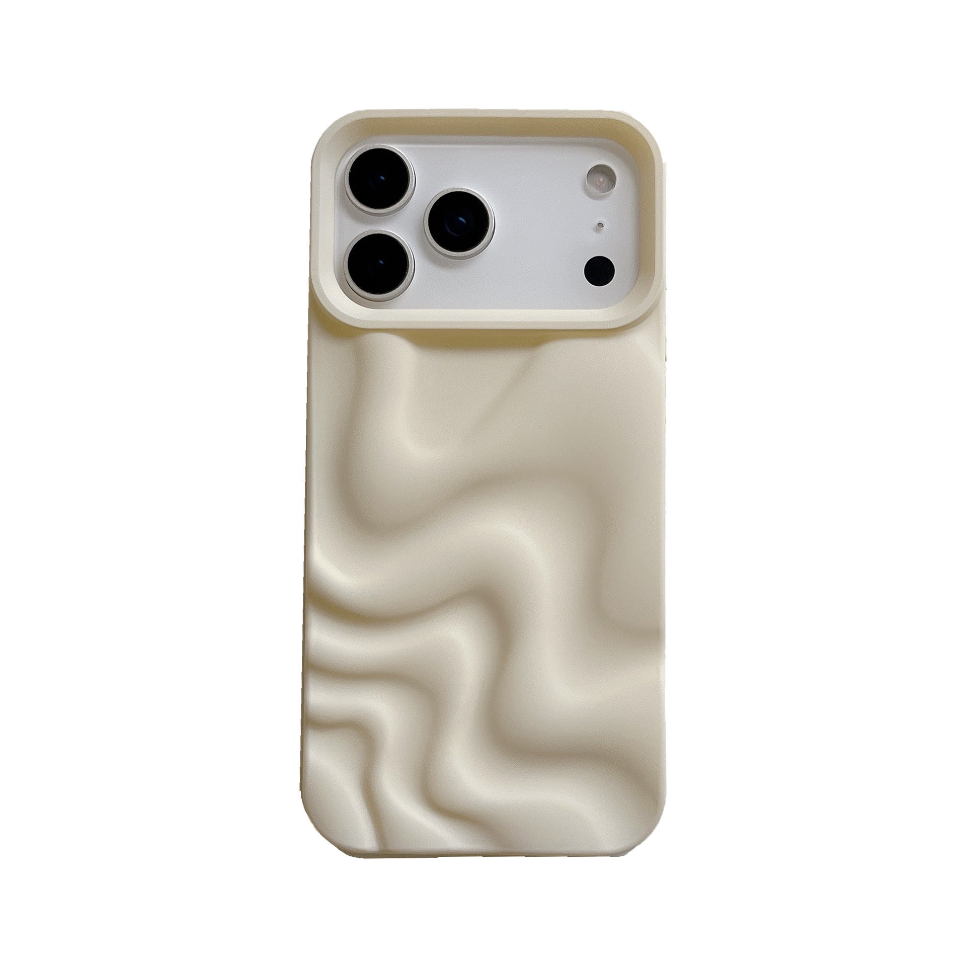 Frosted Water Ripple Soft Case – Minimal, Modern & Chic