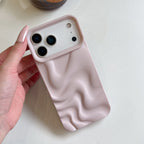 Frosted Water Ripple Soft Case – Minimal, Modern & Chic