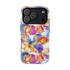 Watercolor Goldfish Phone Case - Vibrant Aquatic Art Design, Magsafe Compatible, Ocean-Inspired Accessory
