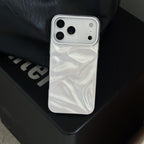 3D Pleated Glossy Soft TPU Case – Bold Style, Everyday Protection