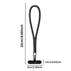 Adjustable Anti-Loss Phone Lanyard Strap – Self-Locking Design with Stainless Steel Clips | Universal Wrist &amp; Neck Rope