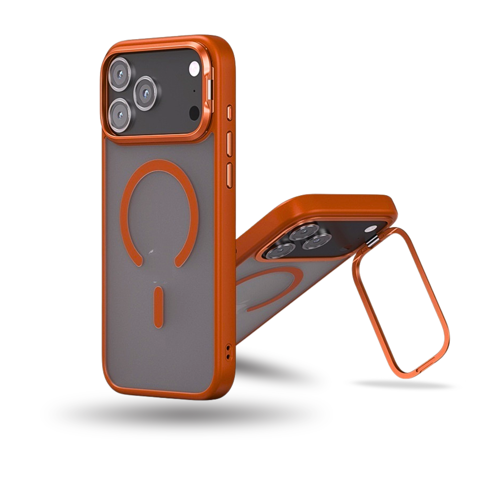 Ultra-thin Matte Phone case with a stand