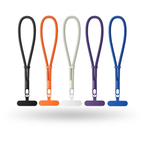 Adjustable Anti-Loss Phone Lanyard Strap – Self-Locking Design with Stainless Steel Clips | Universal Wrist &amp; Neck Rope