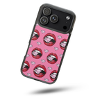 iPhone 17 phone Case - Diamond Bite Glam Pop Art Style Impact-Resistant Cover