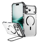 Clear MagSafe Silicone Case with Stand