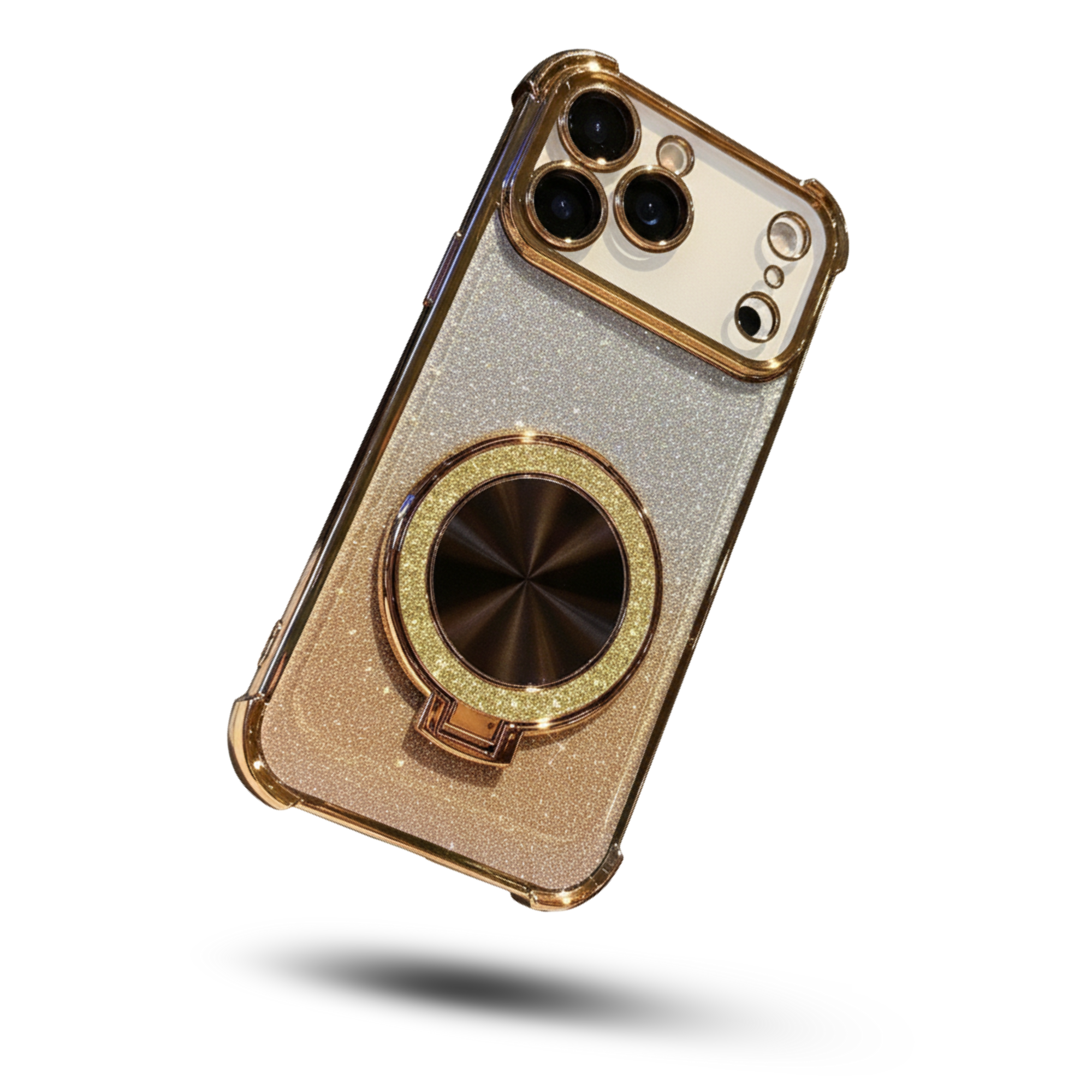 Glam Sparkle Phone Case with built in mirror