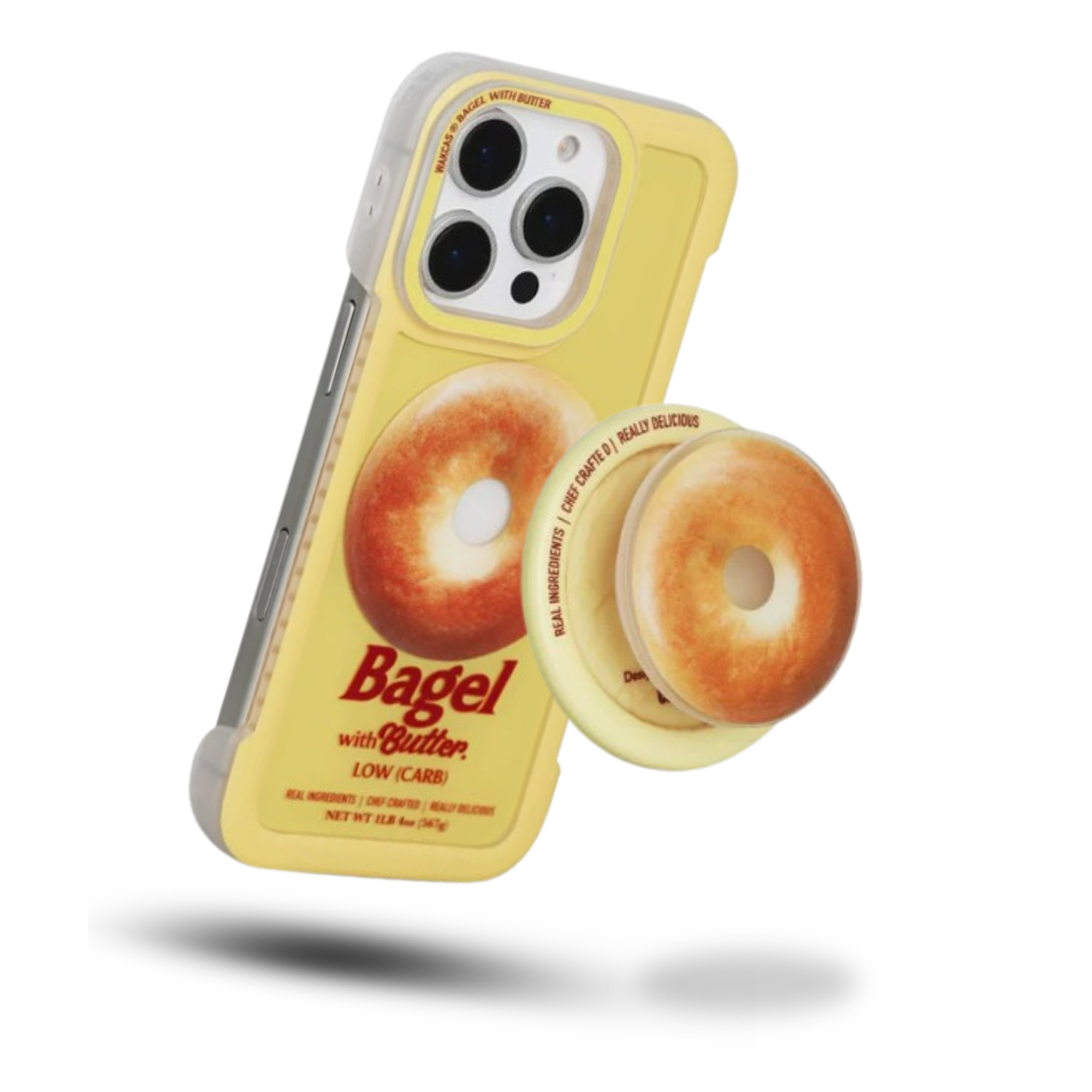 Trendy and fun DonutGrip Silicone IPhone Case