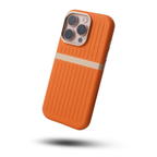 Corrugated Magnetic Leather Phone Case