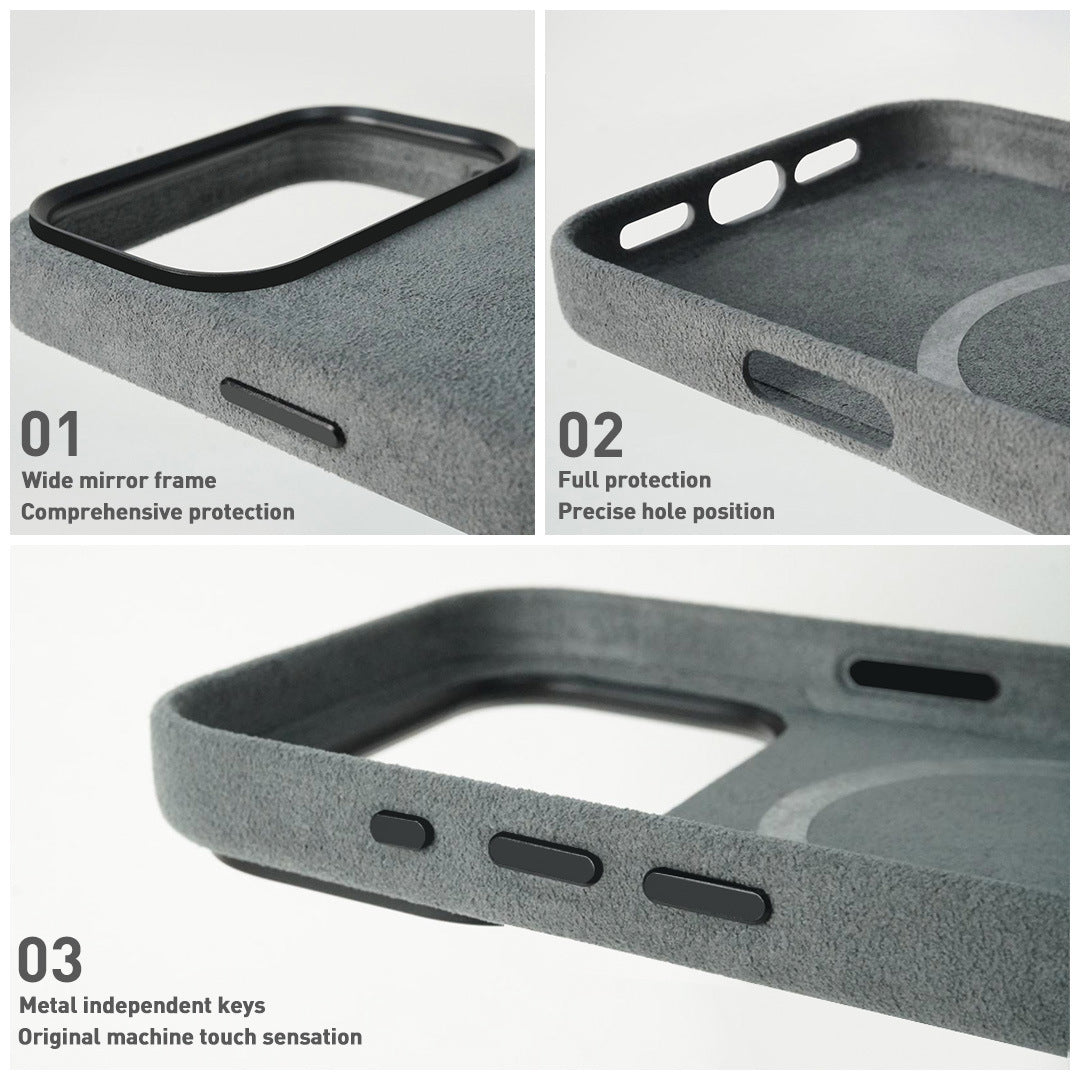 Alcantara Sturdy Professional Case for Iphone