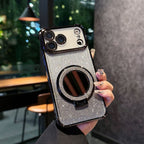 Glam Sparkle Phone Case with built in mirror